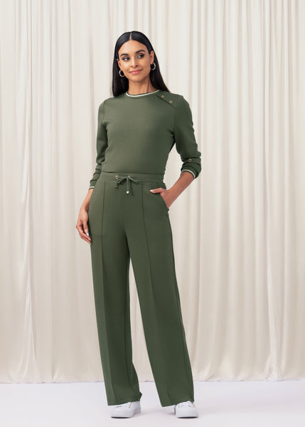 Hallie Wide Leg Leisure Trouser