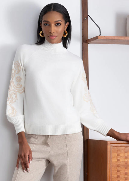 Isabelle Balloon Sleeve Jumper