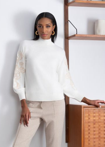 Isabelle Balloon Sleeve Jumper