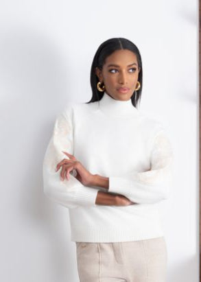 Isabelle Balloon Sleeve Jumper