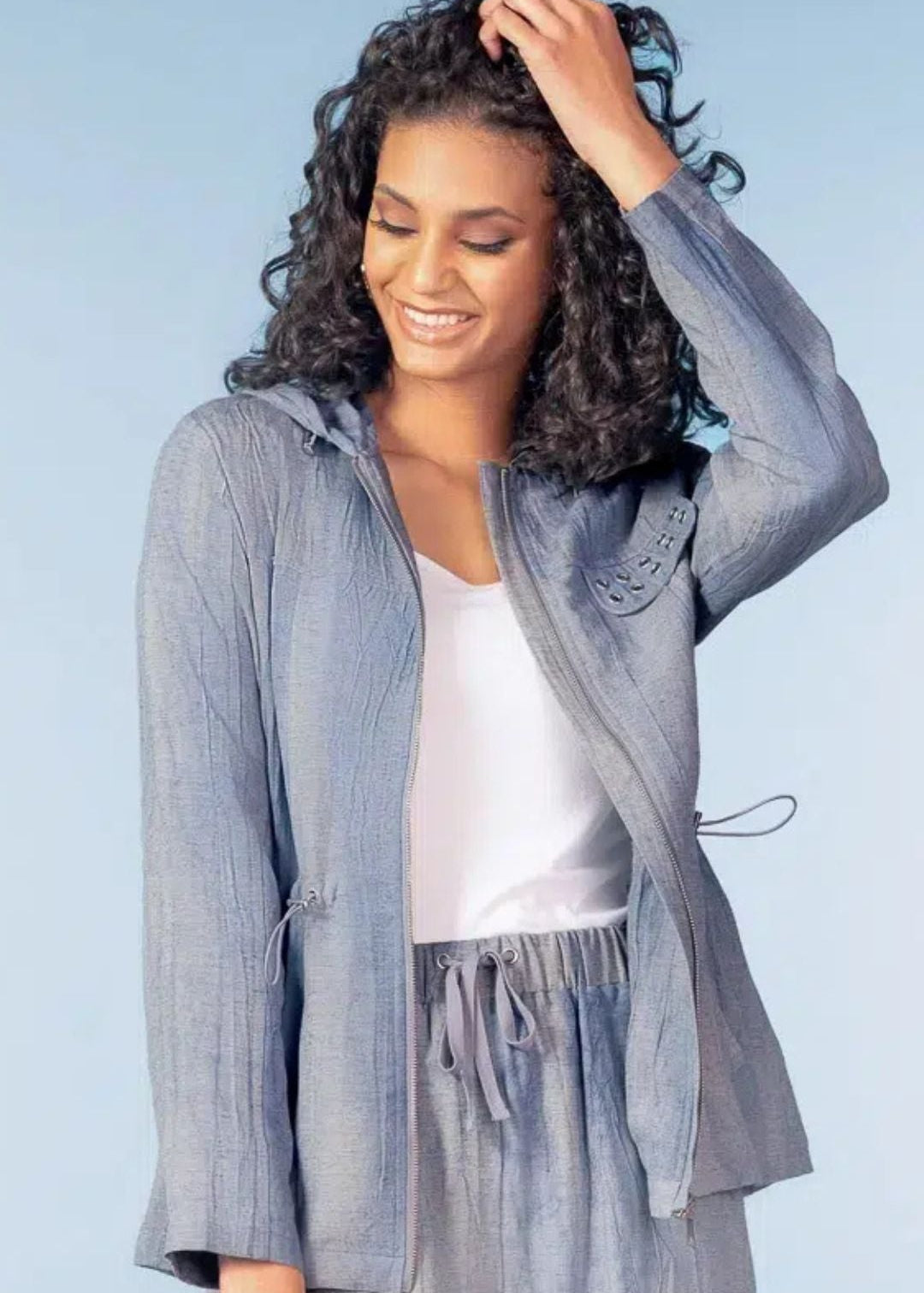 Hope Linen Blend Jacket – Myla Clare