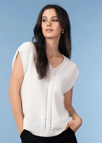 Brooklyn Knitted Sleeveless Vest