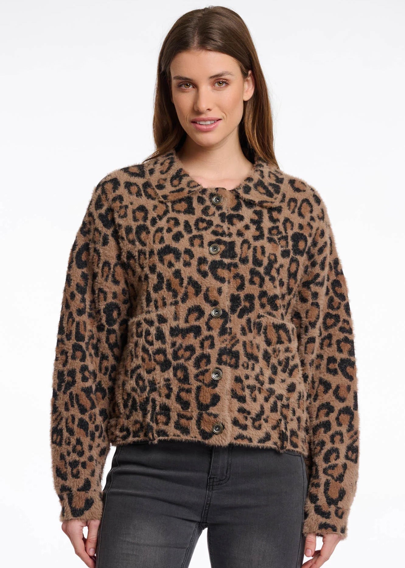Bubbly Leopard Jacket