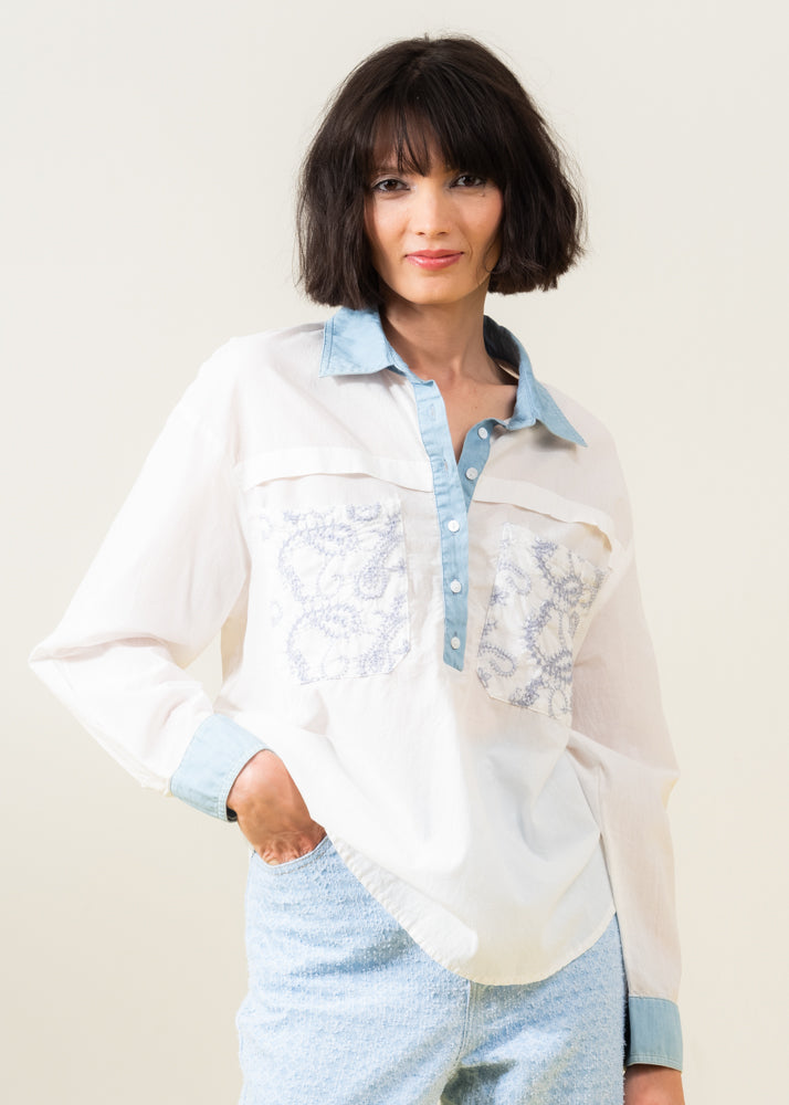 Everly Embroidered Shirt