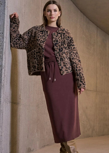 Bubbly Leopard Jacket