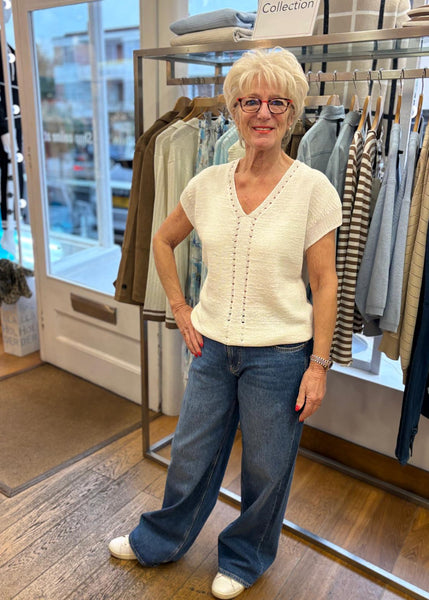 Brooklyn Knitted Sleeveless Vest