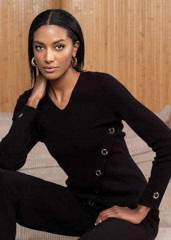 Isla V-Neck Jumper